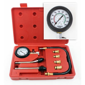 Engine Cylinder Compression auto Tester Kit gauge M8 M10 M12 M14 Gas motor 90376 - Skroutz