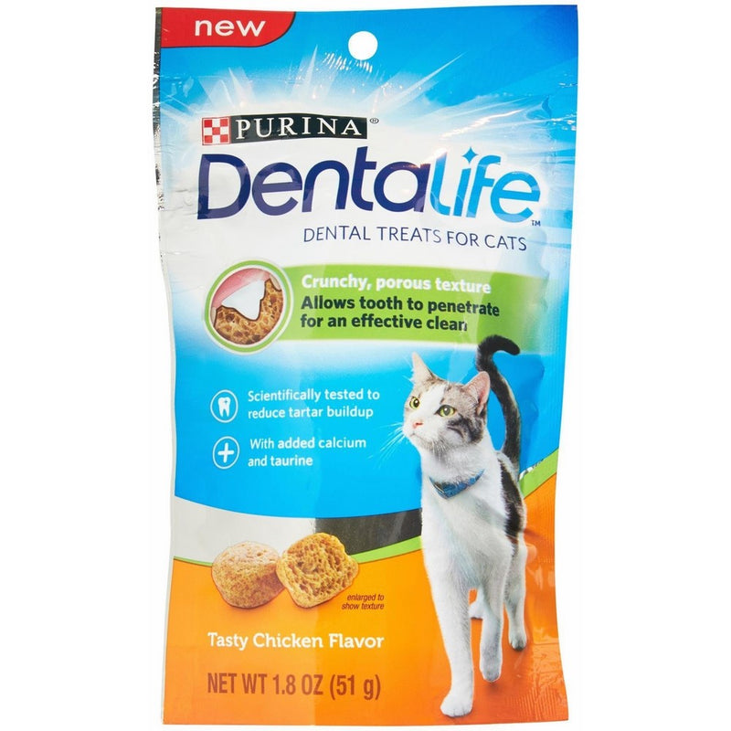 Purina Dentalife Dental Treats for Cats Tasty Chicken