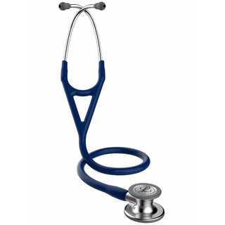 3M Littmann 6154 Cardiology IV Stethoscope, Standard-Finish Chestpiece, 27", Navy Blue Tube