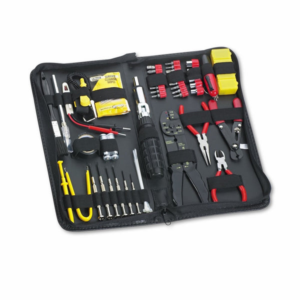 Fellowes 55-Piece Computer Tool Kit, Black (49106)