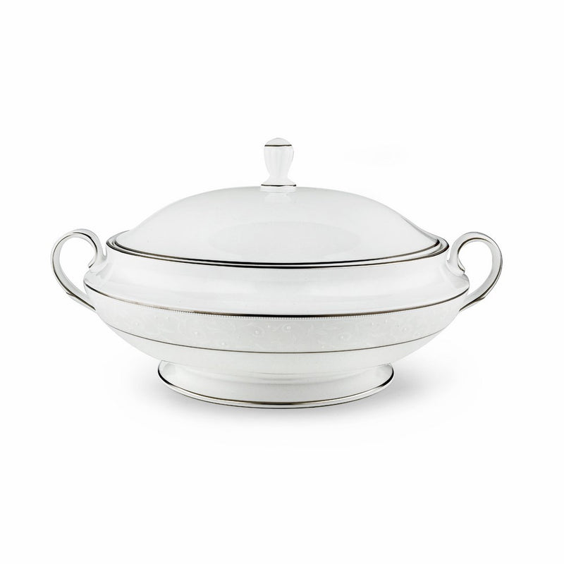Lenox Opal Innocence Covered Vegetable Bowl