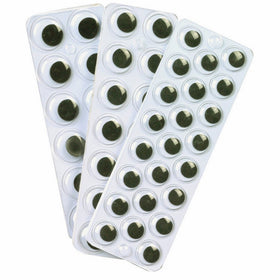 Creativity Street Peel and Stick Wiggle Eyes Multi-Pack, 60 -Piece Pack (AC3437-02)