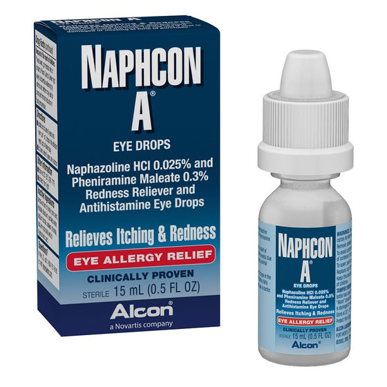 Naphcon-A Eye Drops, 15-mL