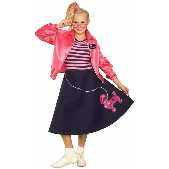 Forum Novelties Children's Costume Teenz - Poodle Skirt Set (Ages 14 to 18)