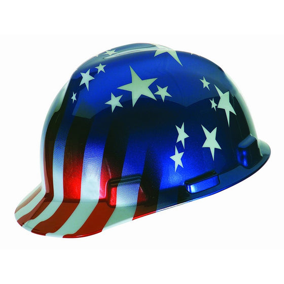 Safety Works 10052945 USA Patriotic Hard Hat
