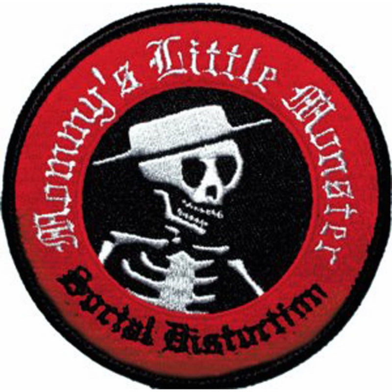 Application Social Distortion Skull Logo Patch