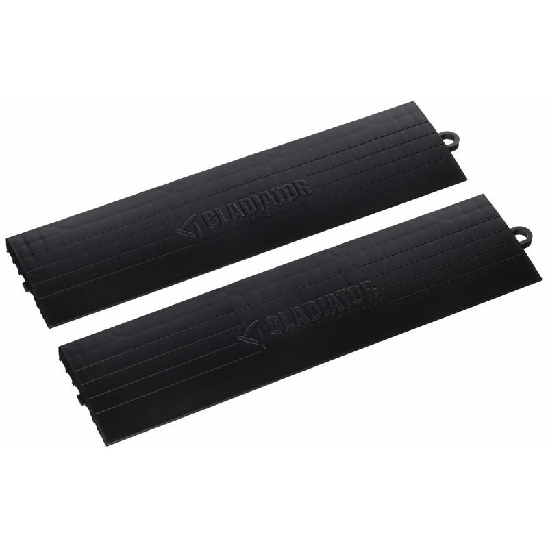 Gladiator GAFA06MEPB 6-Piece and 1 Corner Black Edge Trim, Male