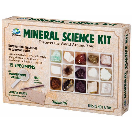 Toysmith Mineral Science Kit