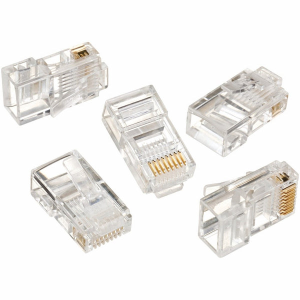 Ideal Industries 85-396 Telcom - Network Connector - RJ-45 (M), Clear