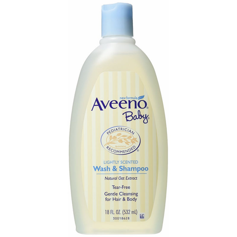 Aveeno Baby Wash and Shampoo - 18 Oz 2/pack