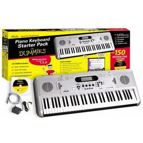 eMedia Piano Keyboard Starter Pack For Dummies (61-key USB-MIDI keyboard with piano lessons)