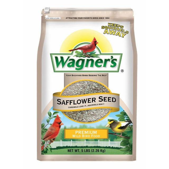 Wagner's 57075 Safflower Seed, 5-Pound Bag