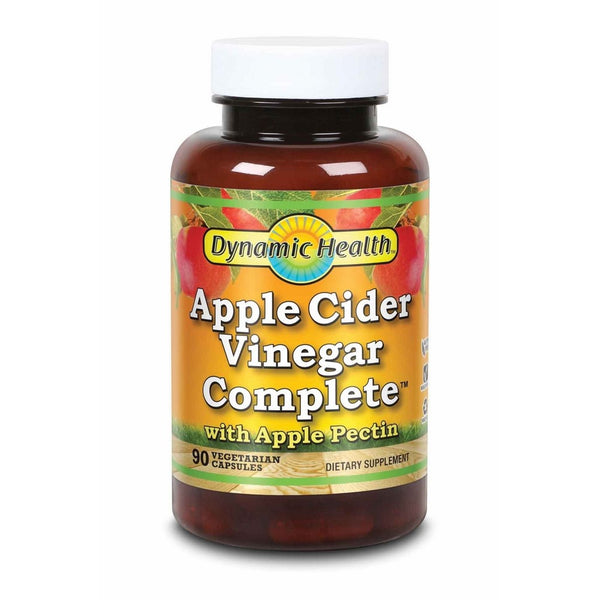 Dynamic Health Apple Cider Vinegar Complete with Apple Pectin, 90 Count