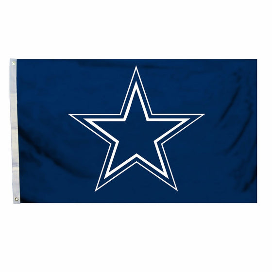 NFL Dallas Cowboys Logo Only 3-by-5 Feet Flag with Grommetts