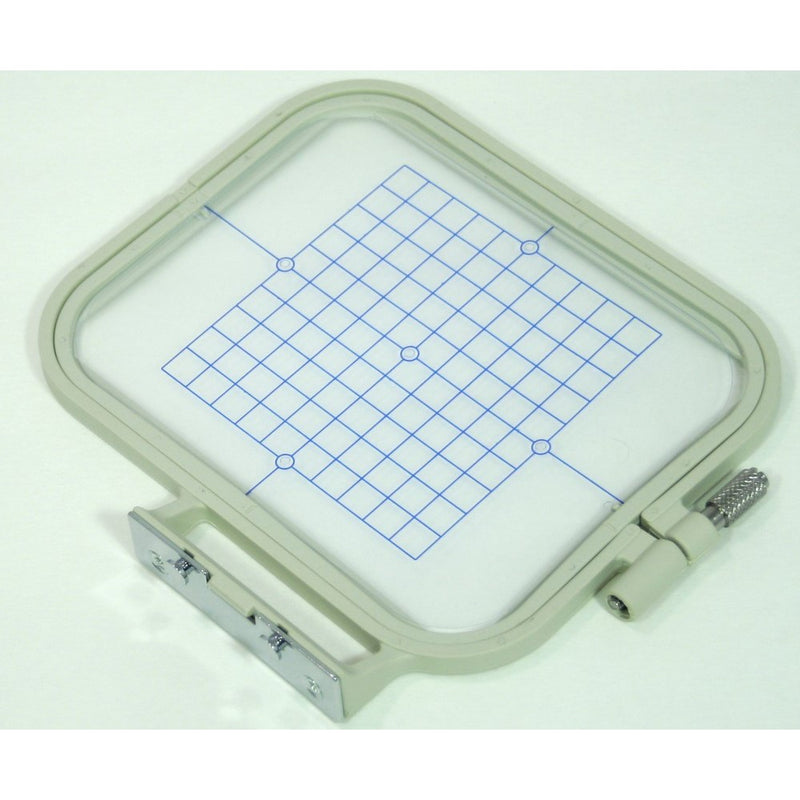 ThreadNanny 4-inch x 4-inch Medium Embroidery Hoop w/ Placement Grid (SA432) for Brother SE270D, SE-350, SE-400, PE-500 HE-120, HE-240, Innovis 500D, Innovis 900D, Innovis 950D, LB6770PRW, LB6800PRW, Babylock Sofia A-Line and Babylock Intrigue