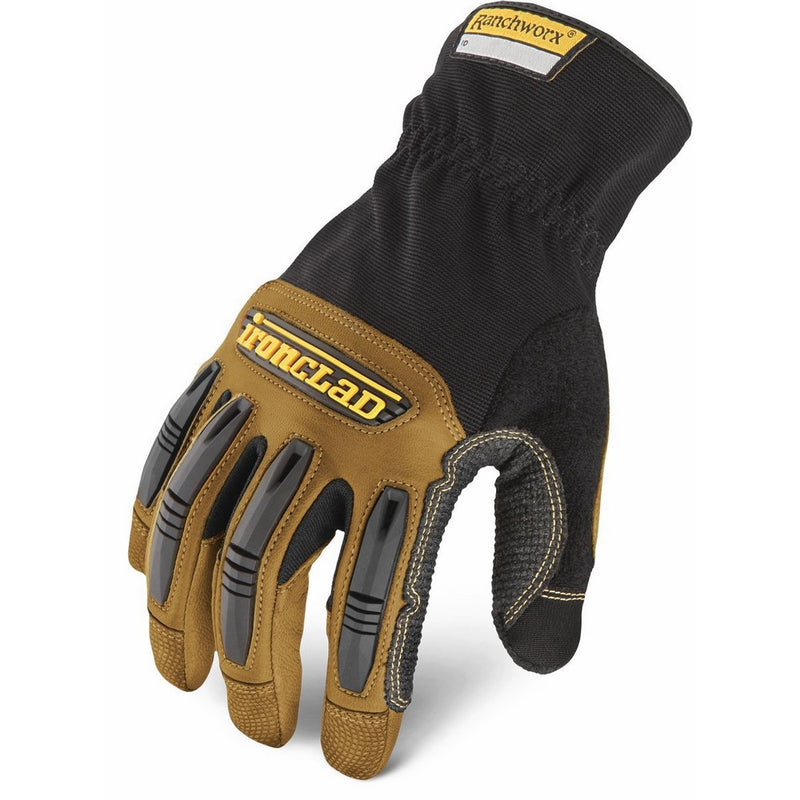 Ironclad Ranchworx Work Gloves RWG2-04-L, Large