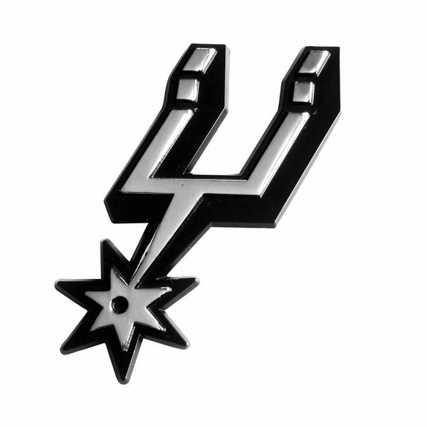 Fanmats 14893 NBA San Antonio Spurs Chrome Team Emblem