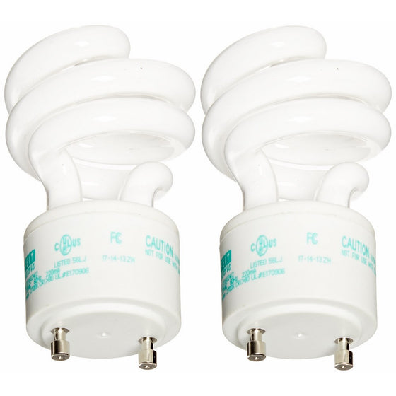 Feit BPESL13T/GU24/2 13-watt Twist Soft White GU24 Base, 2-Pack