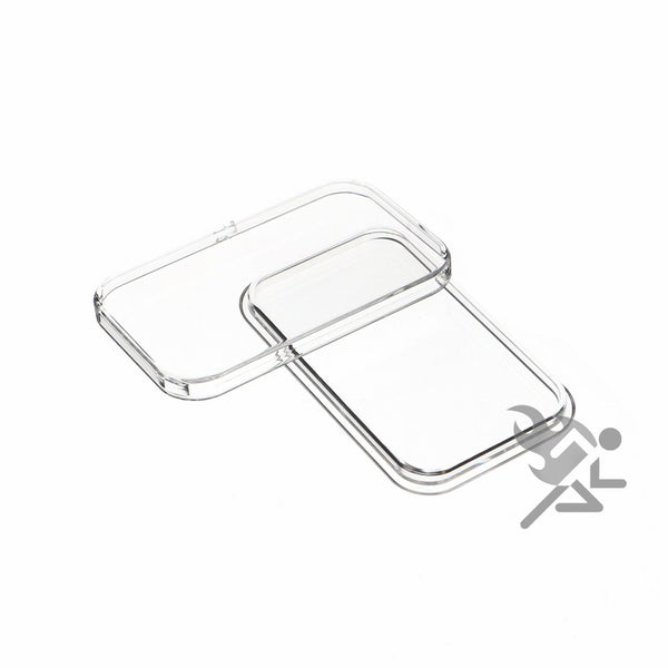 (50) Air-tite Bar Direct Fit Coin Holder Capsules for 1oz Silver Bar One Troy Ounce Bar