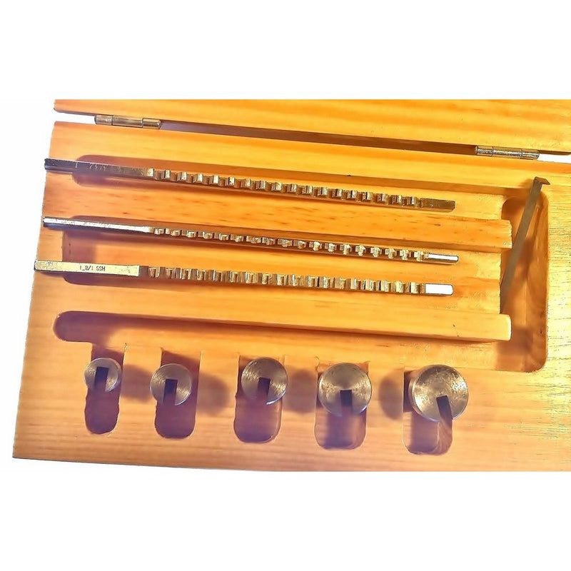HHIP 2006-0051 9 Piece Keyway Broach Set