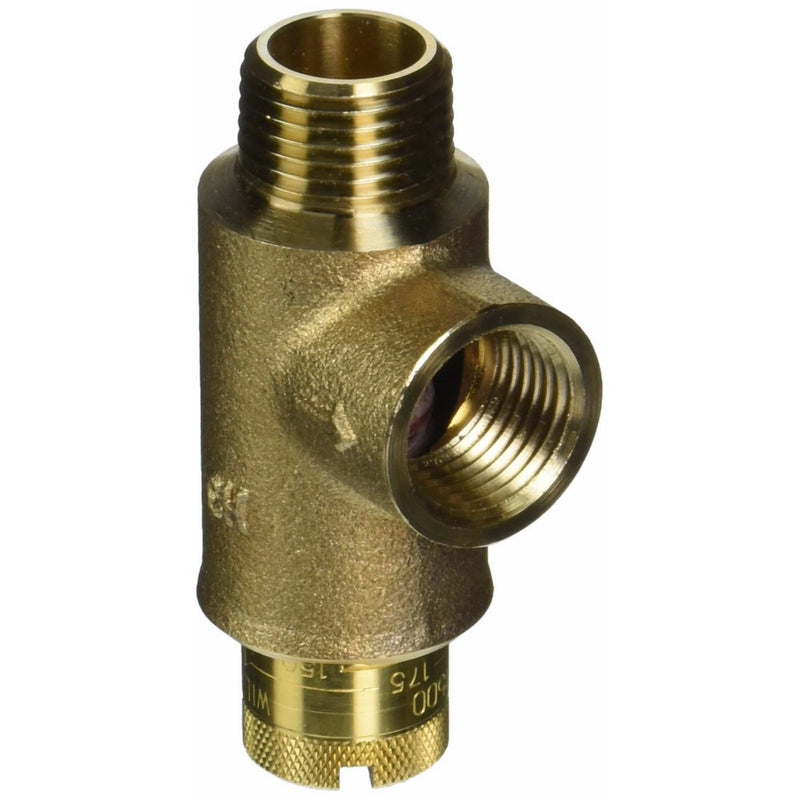 ZURN WILKINS 12-P1500XL 2471324 P1500 Calibrated Pressure Relief Valve, 25 To 175 Psi, 1/2" Mnpt x 1/2" Fnpt, Lead Free