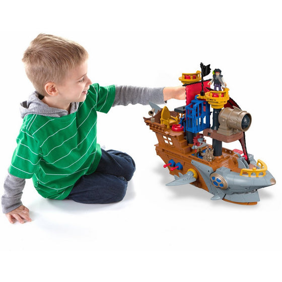 Fisher-Price Imaginext Shark Bite Pirate Ship