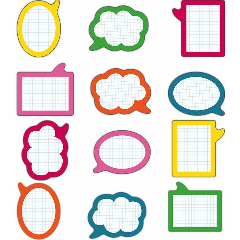 Carson Dellosa School Pop Speech Bubbles Cut-Outs (120208)