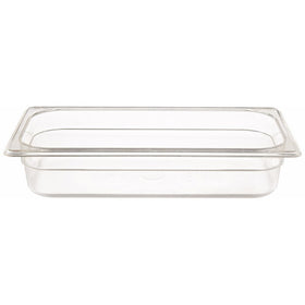 Rubbermaid Commercial Products FG116P00CLR 1/3 Size 2-5/8-Quart Cold Food Pan