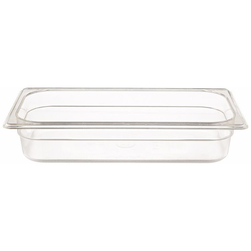 Rubbermaid Commercial Products FG116P00CLR 1/3 Size 2-5/8-Quart Cold Food Pan