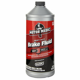 Niteo Motor Medic M4432 DOT 3 Heavy Duty Brake Fluid - 32 oz.