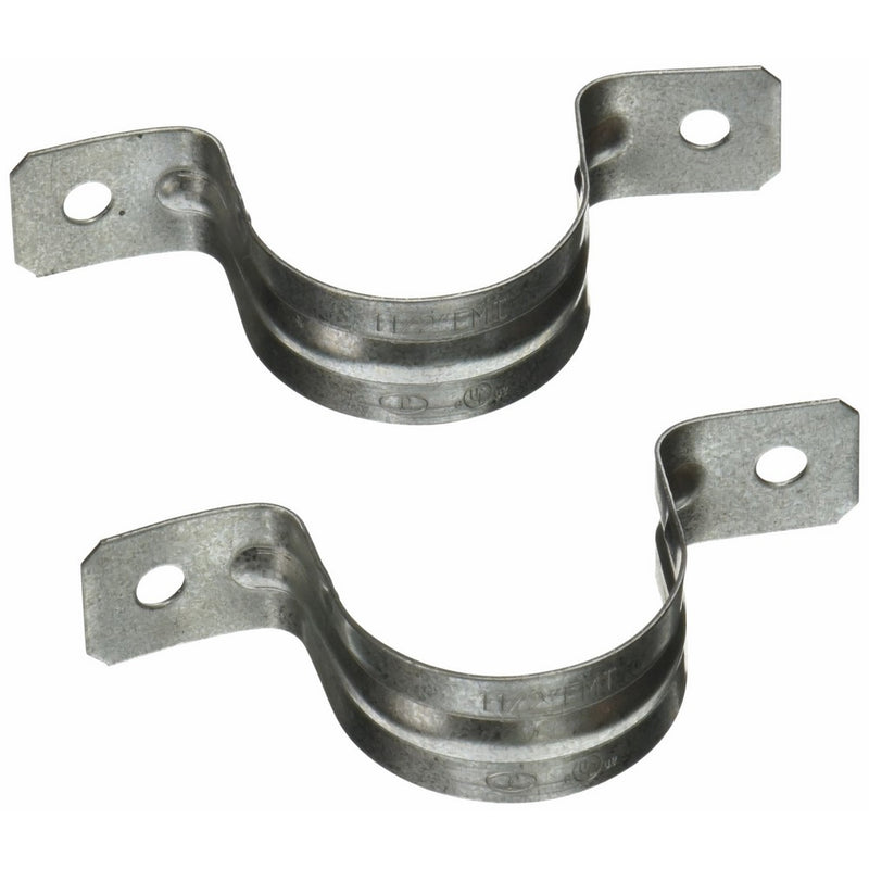 Halex 26165 2 Count 1-1/2-Inch EMT Two-Hole Strap