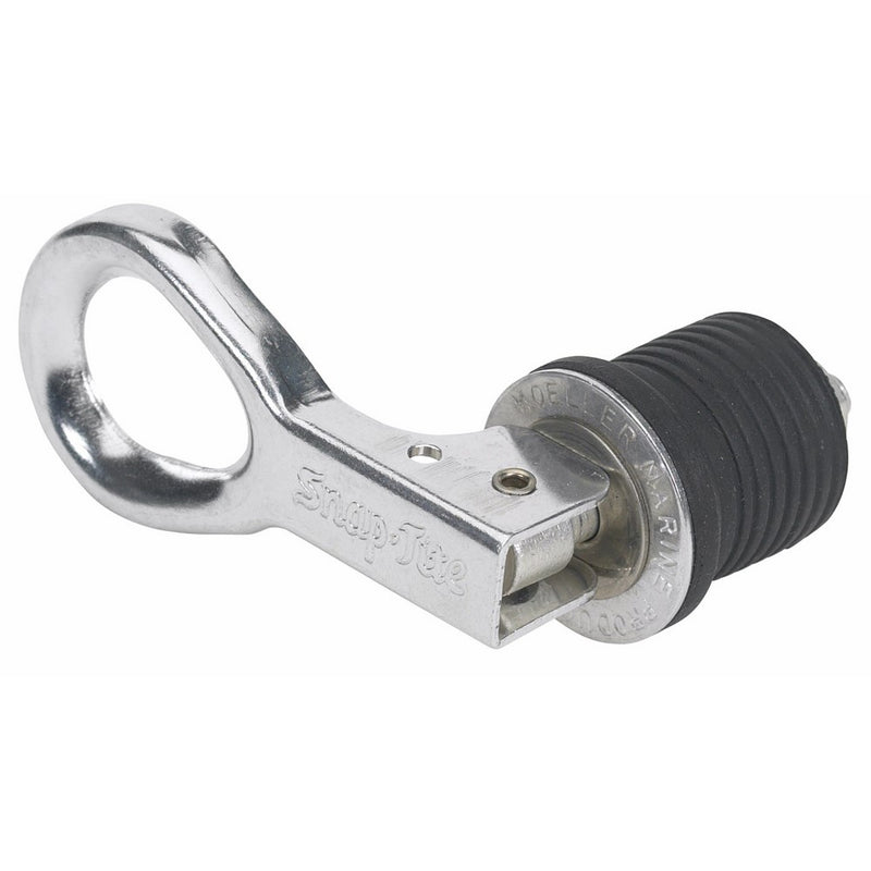 Moeller Snap-Tite Boat Bailer Plug (1-Inch, Aluuminum)