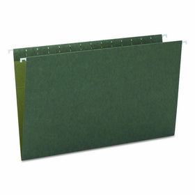 Smead Hanging File Folder, Legal Size(No tabs), Standard Green,25 per Box (64110)