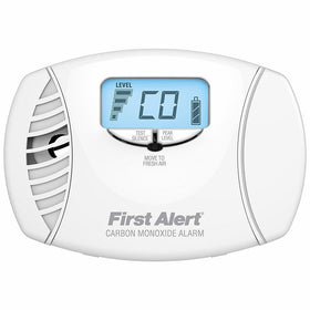 First Alert Security; System Carbon Monoxide Plug-in Alarm, Black (CO615)