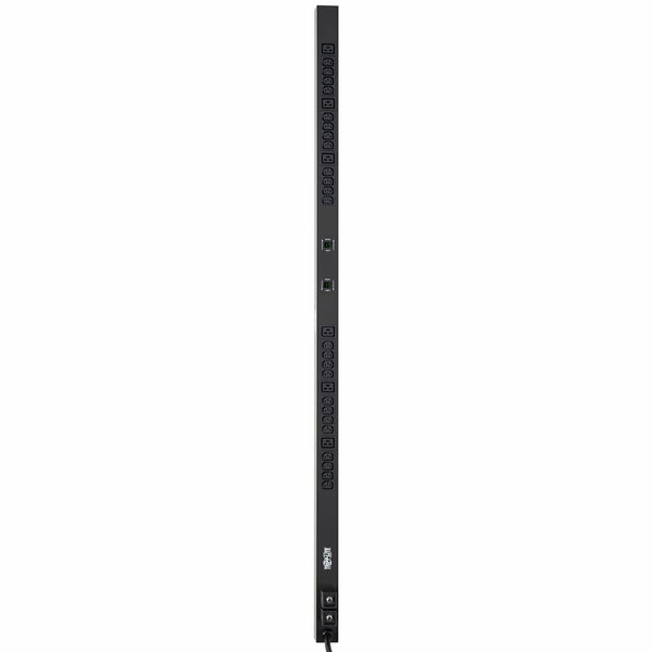 Tripp Lite Metered PDU, 30A, 30 Outlets (6-C19 & 24-C13), 208/240V, L6-30P, 10 ft. Cord, 0U Vertical Rack-Mount Power (PDUMV30HV)