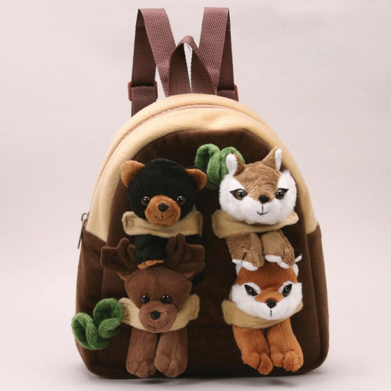 Unipak Forest Animal Backpack 11"