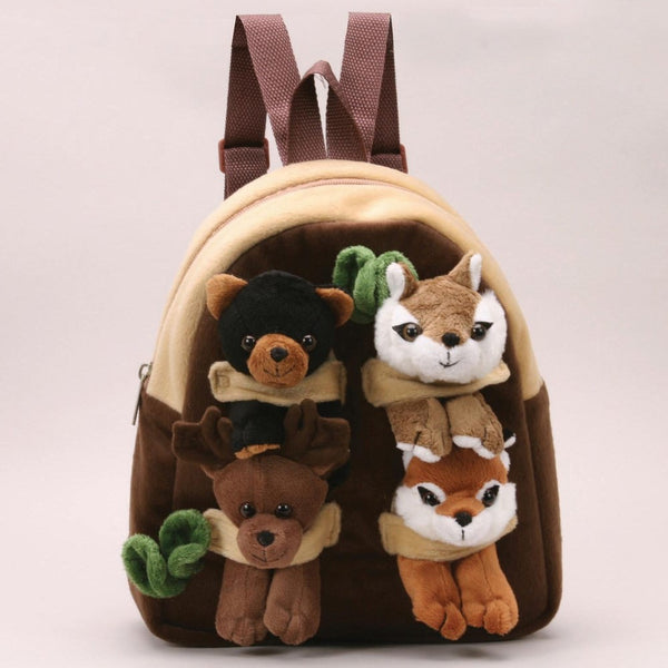 Unipak Forest Animal Backpack 11"