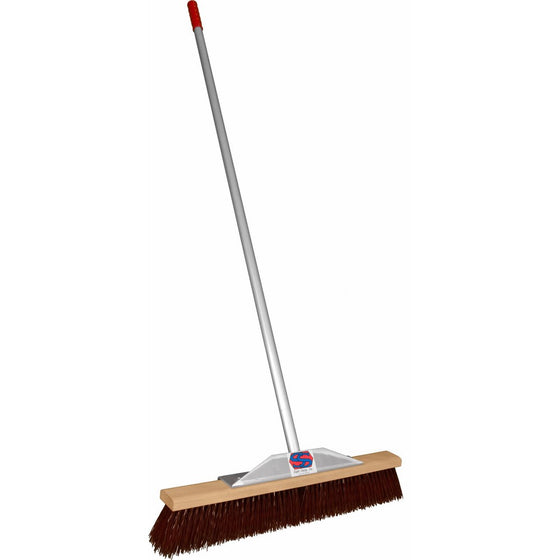 Super Sweep 24-Inch Maroon Poly Broom