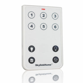 SkylinkHome TC-318-10 Ten Button Deluxe Wireless Lighting Remote Control | Simple Small Easy To Use HandheldHome Automation Transmitter