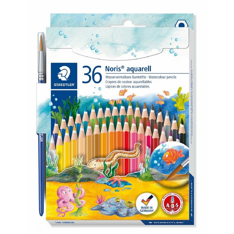 Staedtler Watercolor Pencils, Box of 36 Colors (14410ND36)