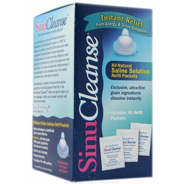 Sinucleanse Systems Nasal Saline Refill Packets