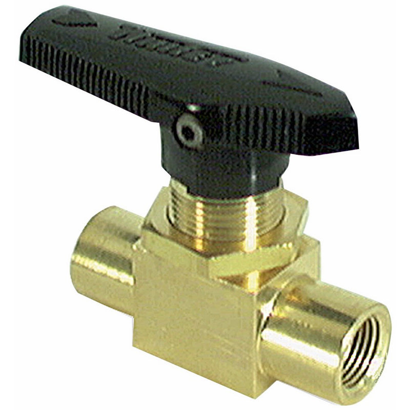 Allstar ALL48010 1/8" NPT Inlet/Outlet Manual Brake Shut-Off Valve