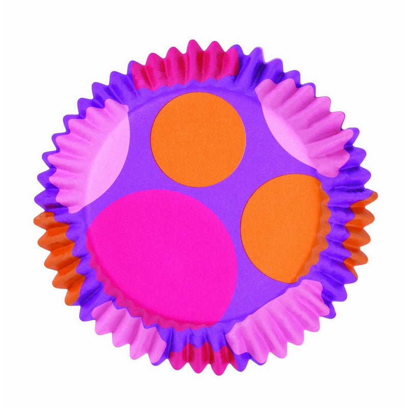 Wilton ColorCups 415-0483 Large Dots Standard Baking Cups, 36 Count