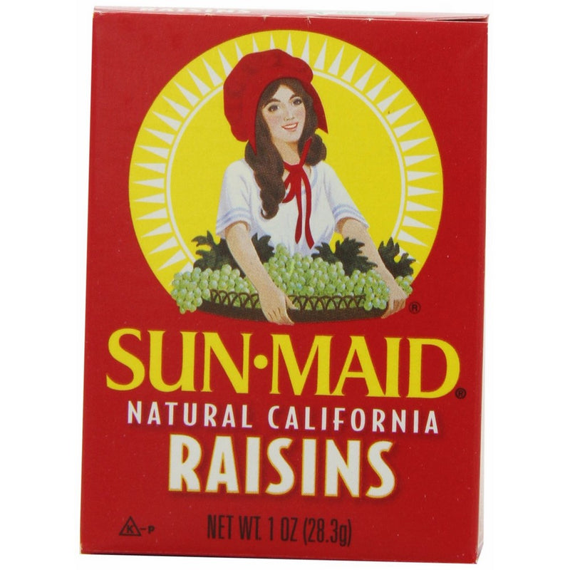 Sun Maid Natural California Raisins, 6-Count (Pack of 4)