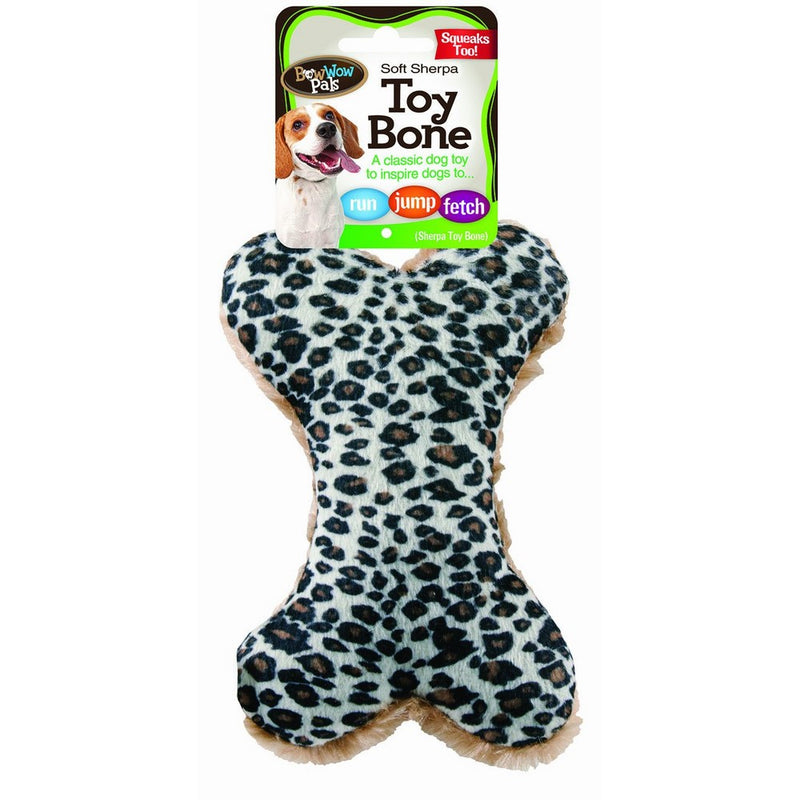 Bow Wow Soft Sherpa Toy Bone