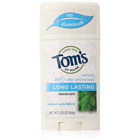 Aluminum-Free Deodorant, Long Lasting, Main Woodspice, 2.25 oz (64 g) by Tom's of Maine