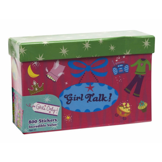 Paper Magic Girls Only, Girl Talk 800 Count Sticker Box