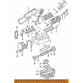 General Motors 10154775, Engine Valve Cover Gasket