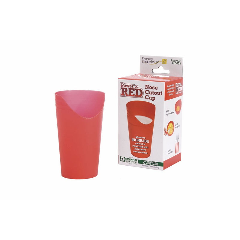 Essential Medical Supply Power of Red Nose Cut Out Cup