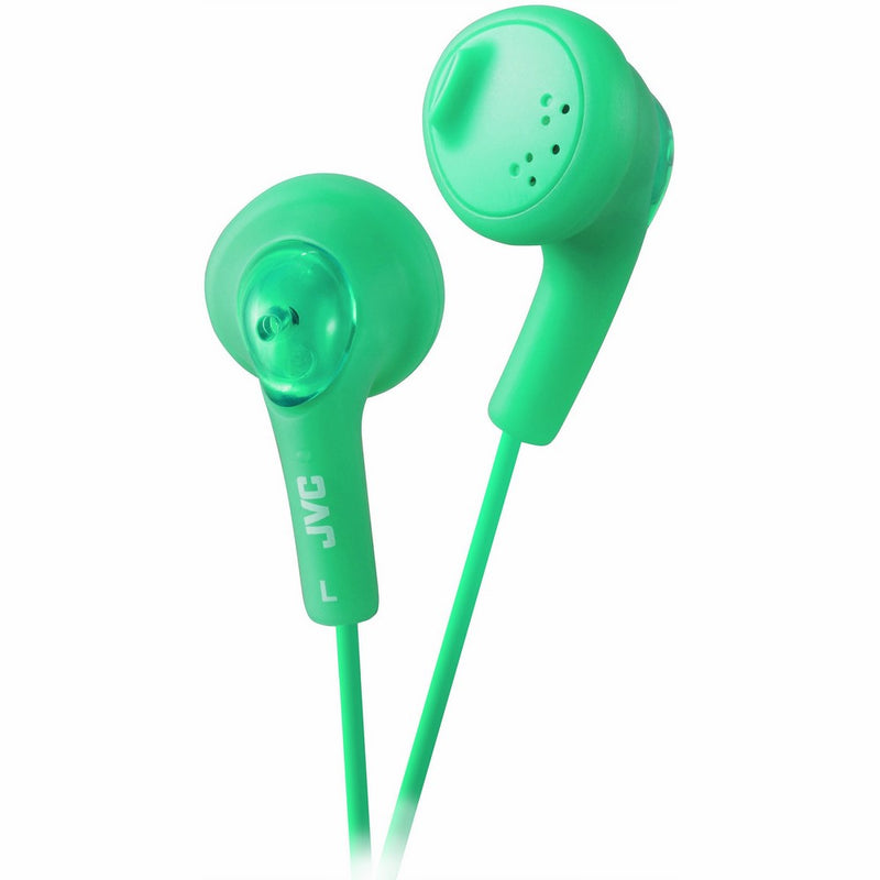 JVC HAF160G Gumy Ear Bud Headphone Green